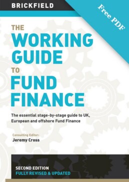 Brickfield Working Guide to Fund Finance 25-26 Cover for Free Digital Download